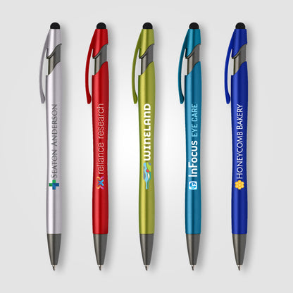 Assorted (Barrel) La Jolla Gunmetal with Stylus