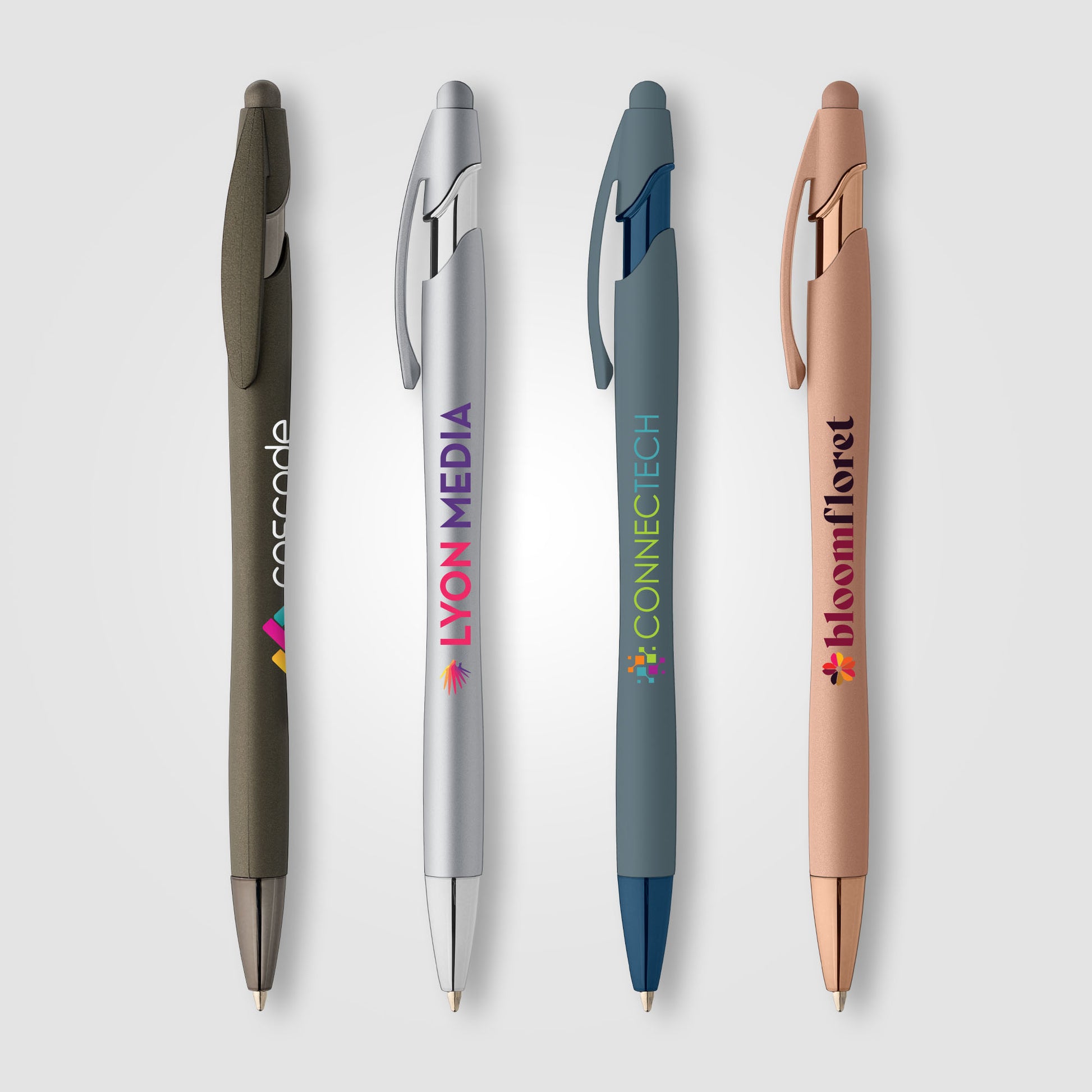 Assorted (Barrel) La Jolla Softy Monochrome Metallic Pen