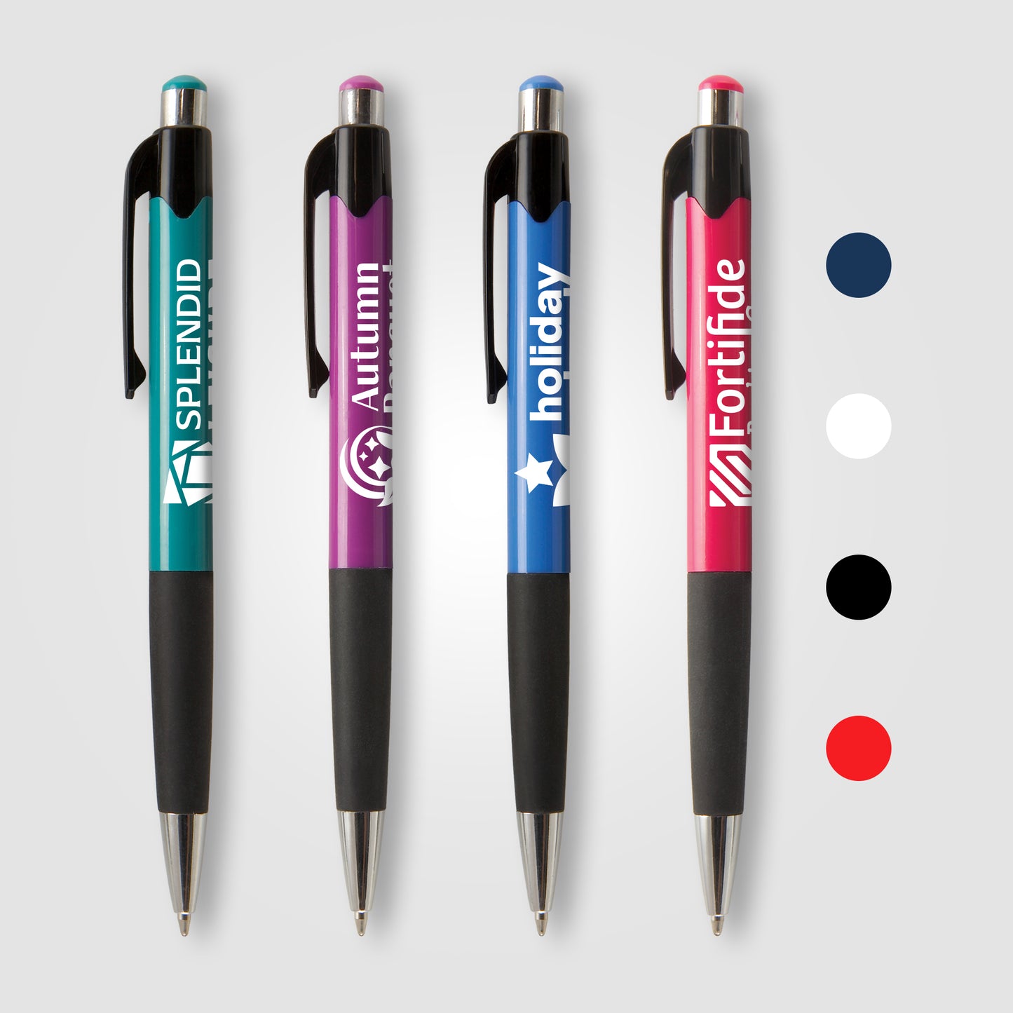 Assorted (Barrel) Smoothy Plastic Solid Pen