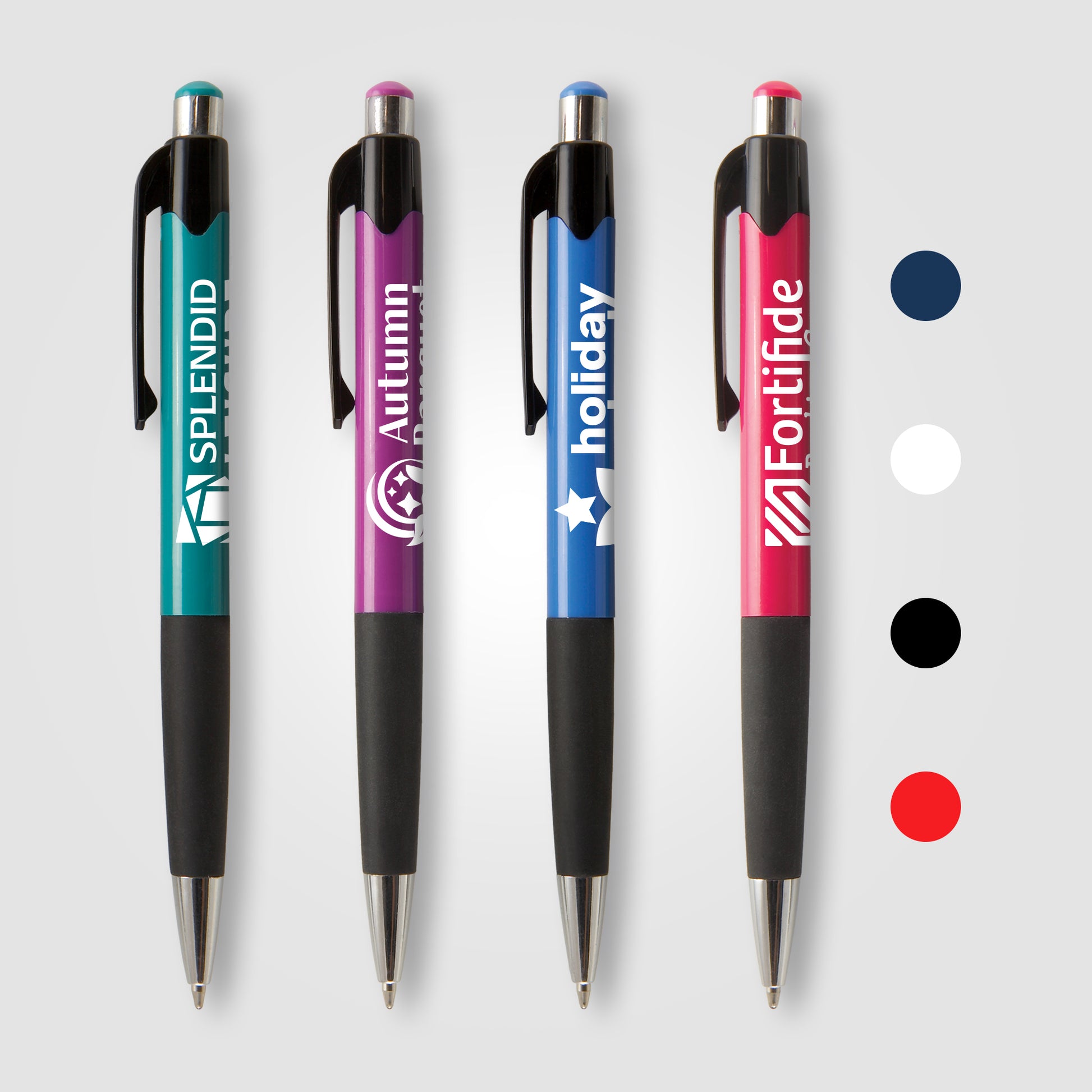 Assorted (Barrel) Smoothy Plastic Solid Pen