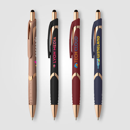 Assorted (Barrel) Solana Softy Rose Gold w/ Stylus