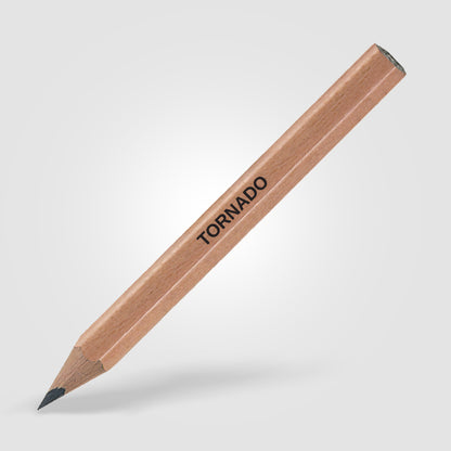 Beige (Barrel) Golf Pencil (Hex.)