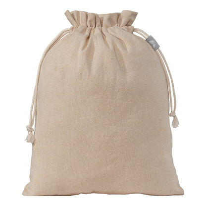 Beige (Product) Medium Gift Bag - 4 oz. Recycled Cotton Blend plain