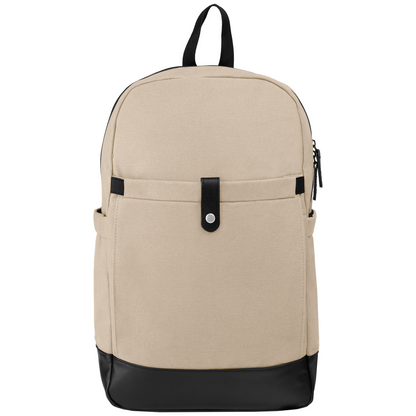 Beige (Product) Odyssey Pack - Recycled Cotton Canvas Backpack plain