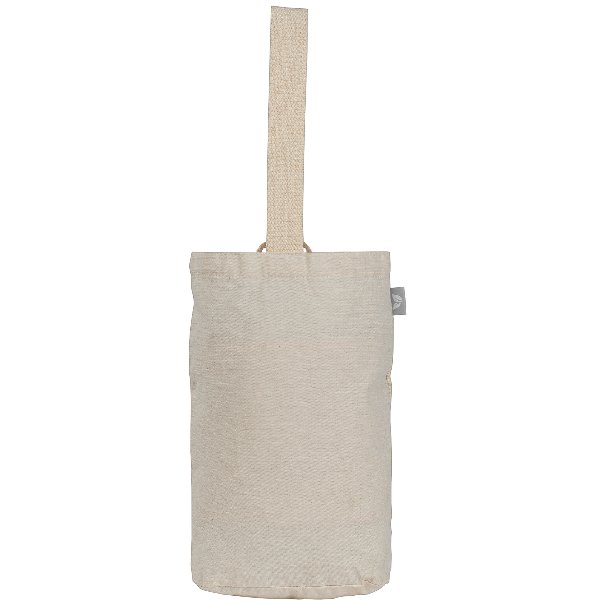 Beige (Product) Tango - Dual-Bottle Wine Tote Bag - 8 oz. Recycled Cotton Blend plain