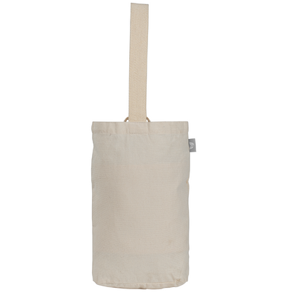 Beige (Product) Tango - Dual-Bottle Wine Tote Bag - 8 oz. Recycled Cotton Blend plain