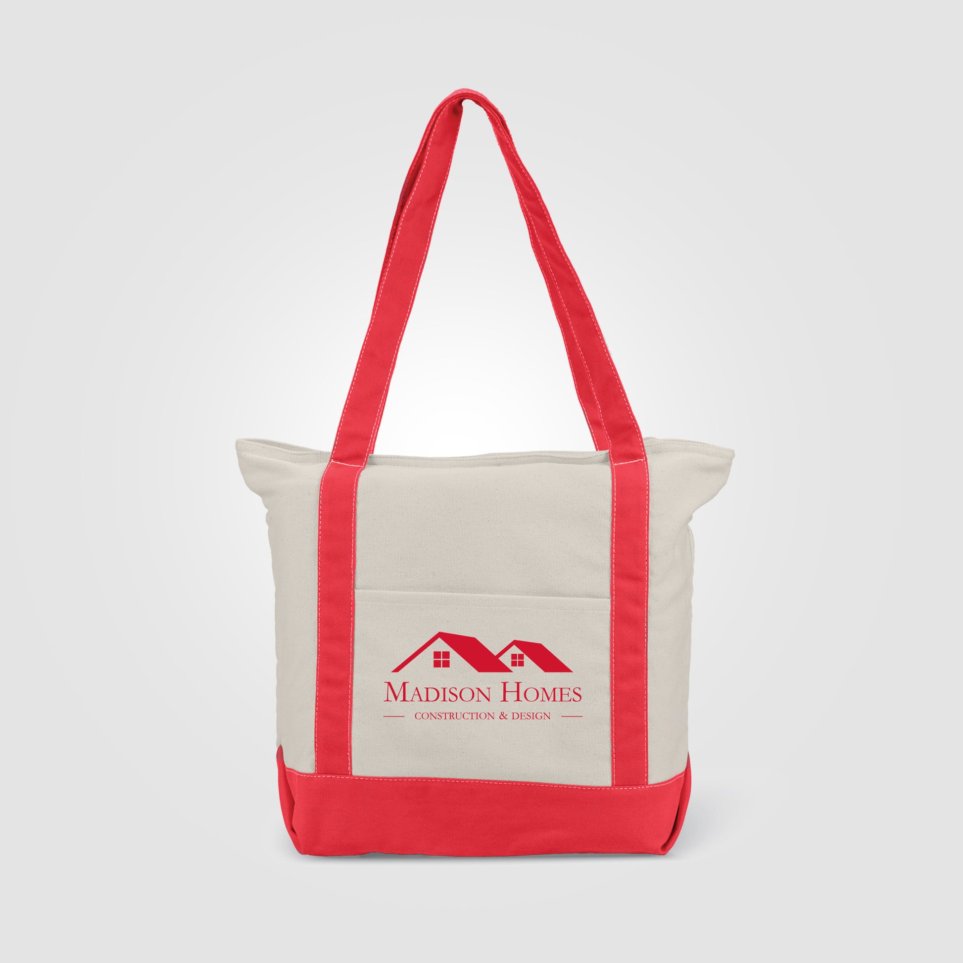 Beige (Product) Zephyr - 12 oz. Cotton Canvas Tote Bag