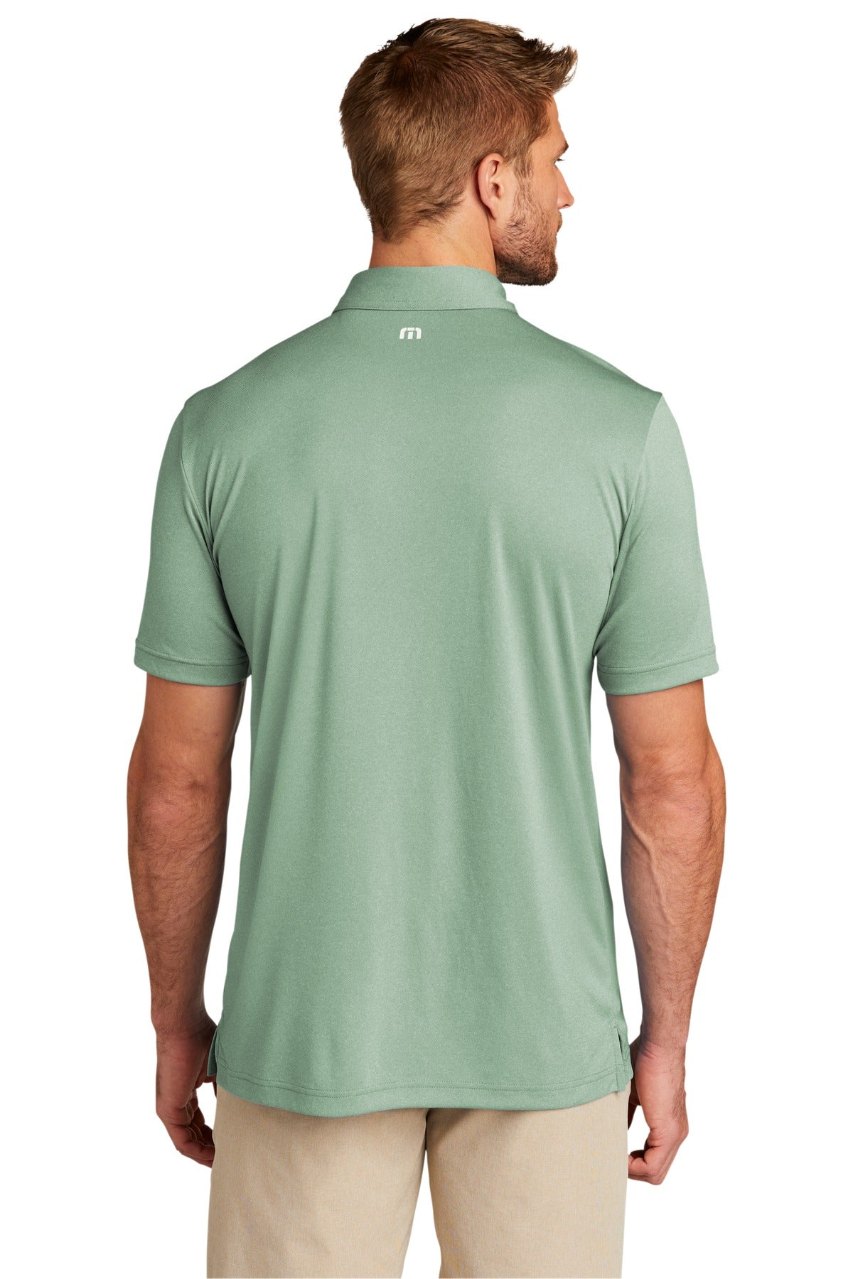 BerylGrnHt TravisMathew Coto Performance Polo. TM1MU410
