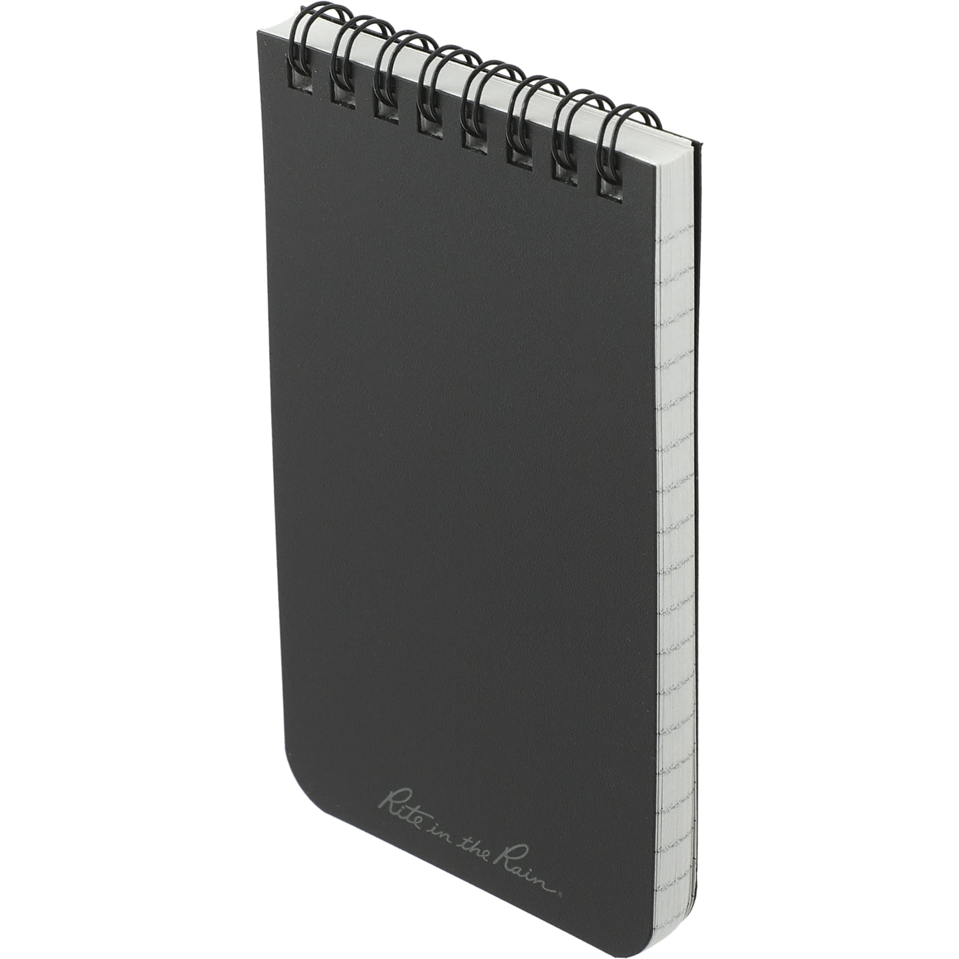 Black 3” x 5” Rite in the Rain Top Spiral Notebook plain