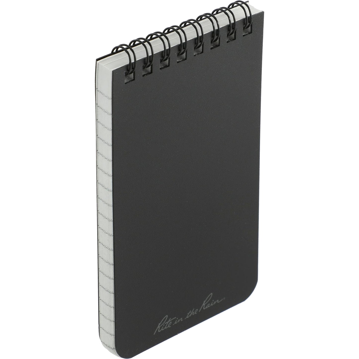 Black 3” x 5” Rite in the Rain Top Spiral Notebook plain