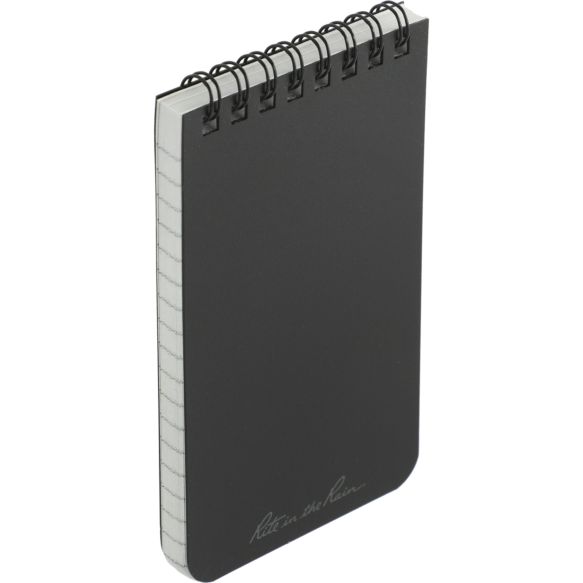 Black 3” x 5” Rite in the Rain Top Spiral Notebook plain