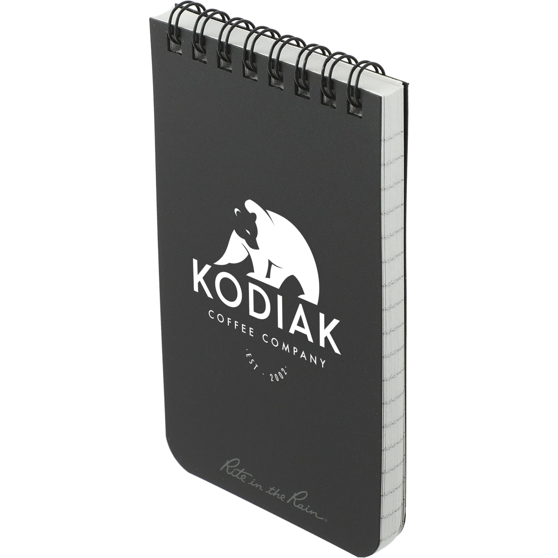 Black 3” x 5” Rite in the Rain Top Spiral Notebook