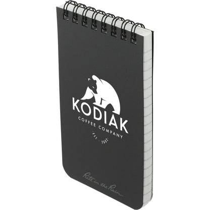 Black 3” x 5” Rite in the Rain Top Spiral Notebook