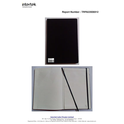 Black 8" x 11.5" FSC® Mix Ambassador Large Journal
