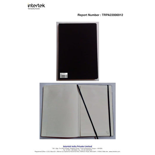 Black 8" x 11.5" FSC® Mix Ambassador Large Journal