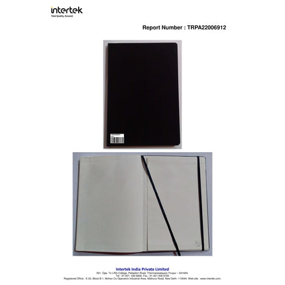 Black 8" x 11.5" FSC® Mix Ambassador Large Journal