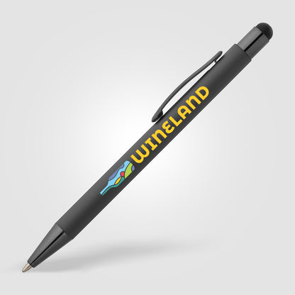 Black (Barrel) Bowie Softy Monochrome Stylus Pen