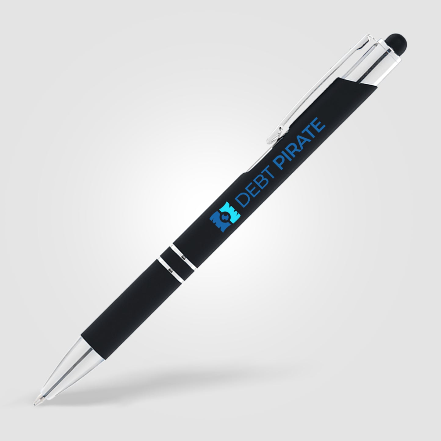Black (Barrel) Tres-Chic Softy w/ Stylus Top