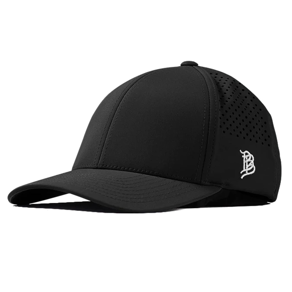 BLACK Branded Bills Bare Curved Performance Cap plain grouped
