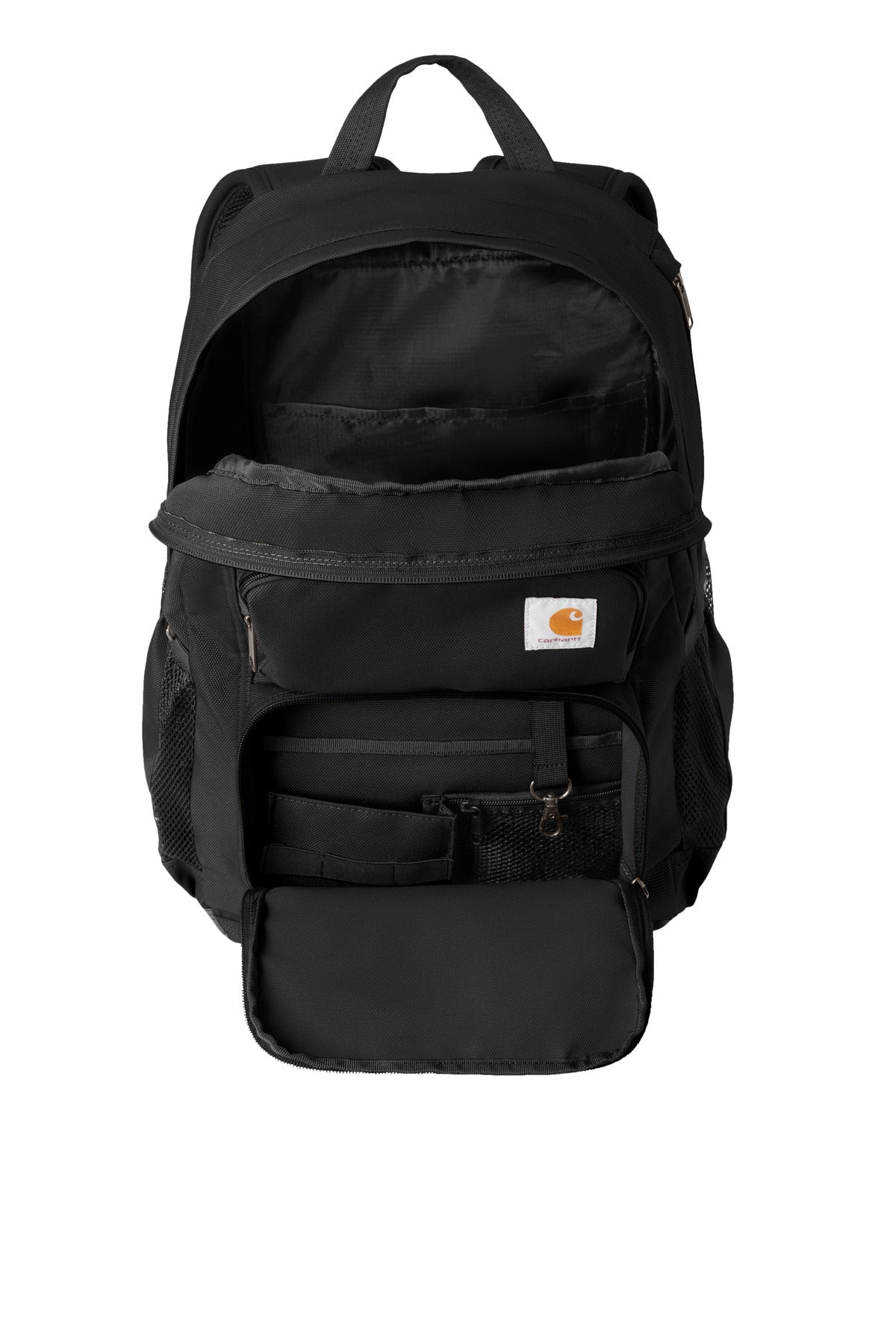 Black Carhartt 28L Foundry Series Dual-Compartment Backpack CTB0000486