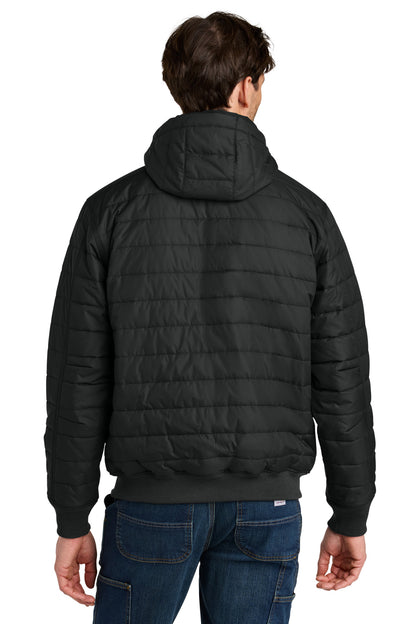 Black Carhartt Gilliam Insulated Hooded Jacket CT106543