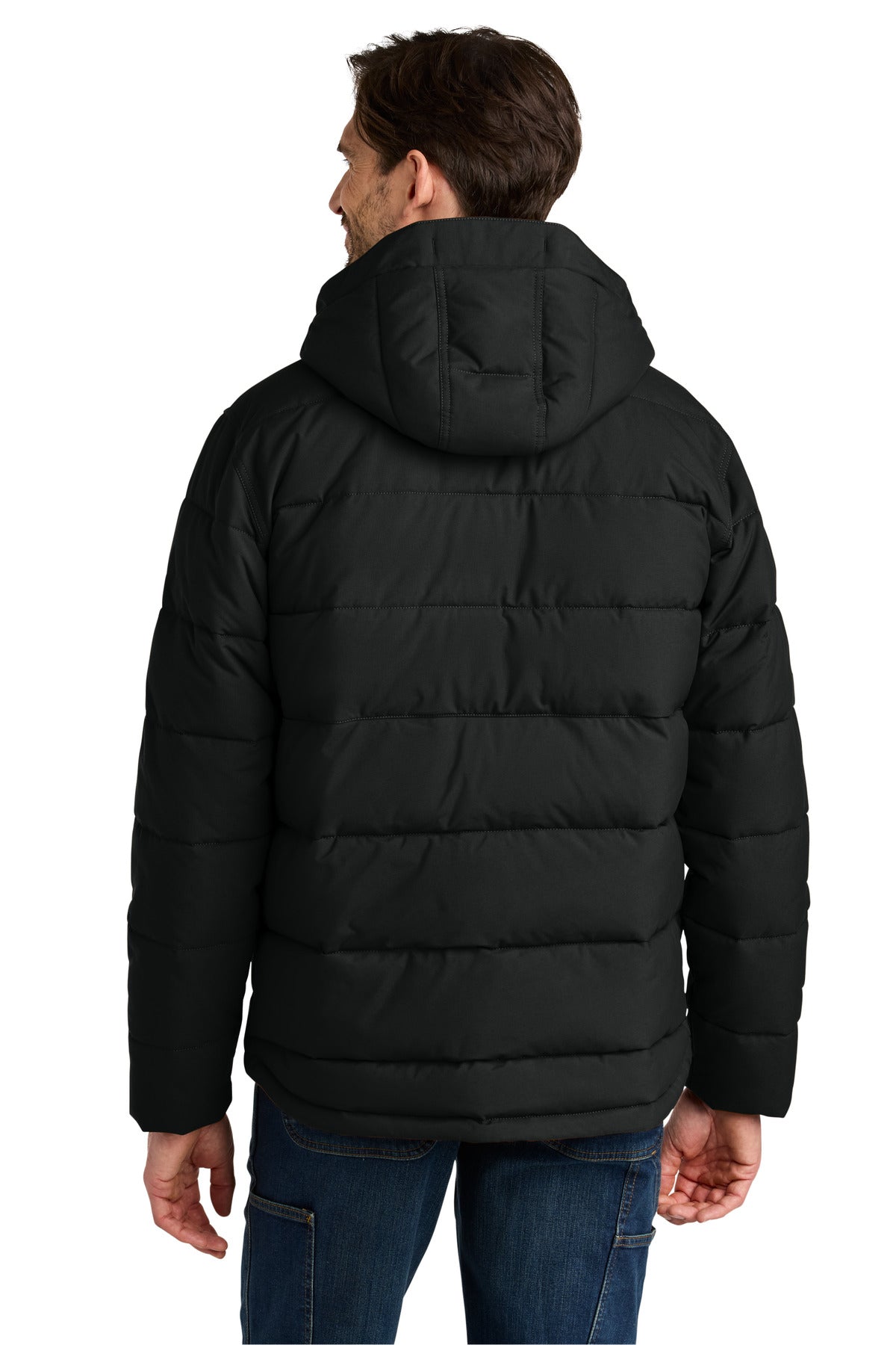 Black Carhartt Montana Insulated Hooded Jacket CT107082