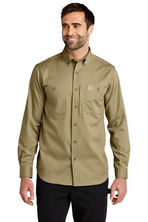 Black Carhartt Rugged Professional Series Long Sleeve Shirt CT106689