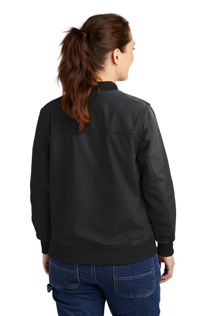 Black Carhartt Women's Rugged Flex Crawford Jacket CT102524