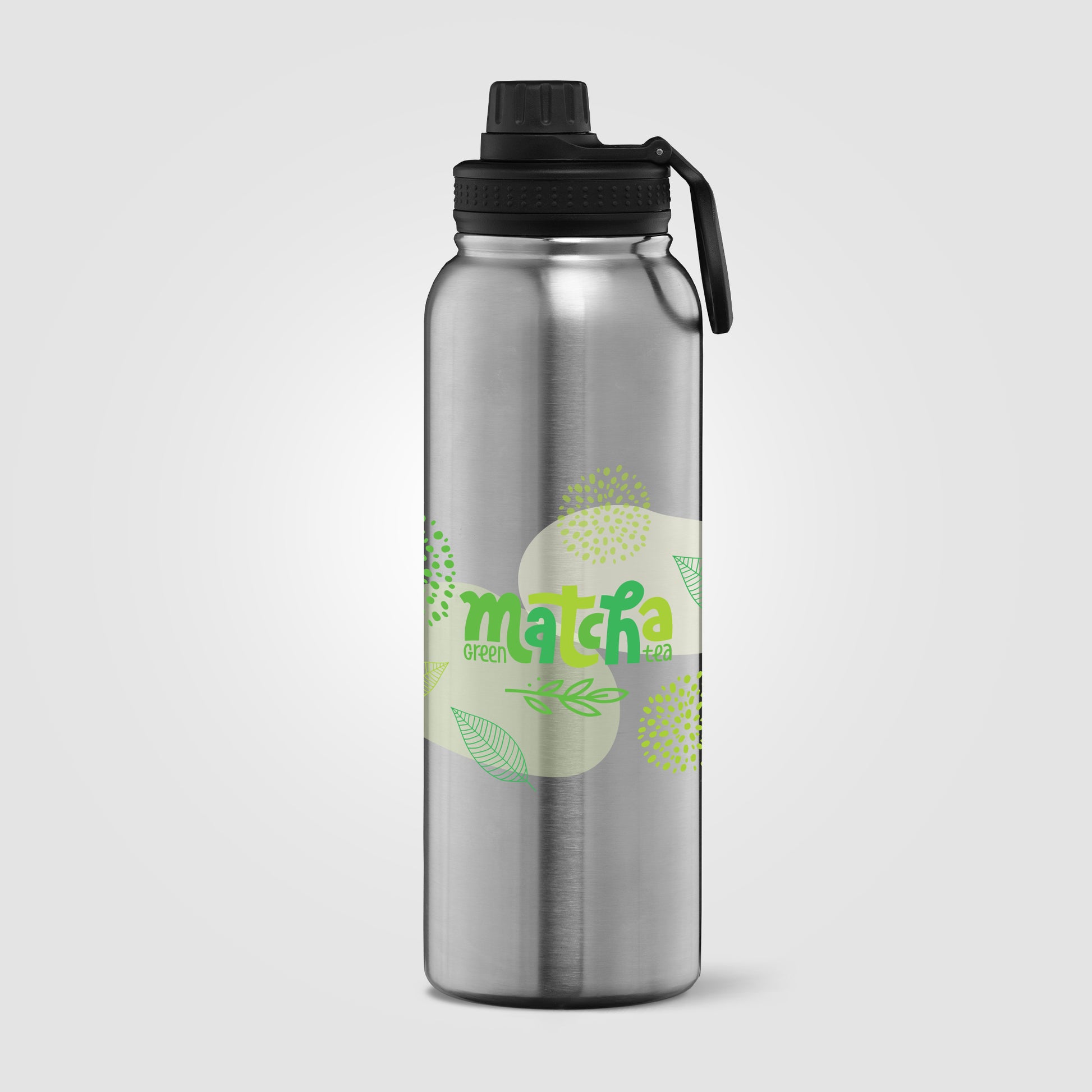 Black (Lid) Alaska Ultra - 40 oz. Stainless Steel Double Wall Water Bottle​