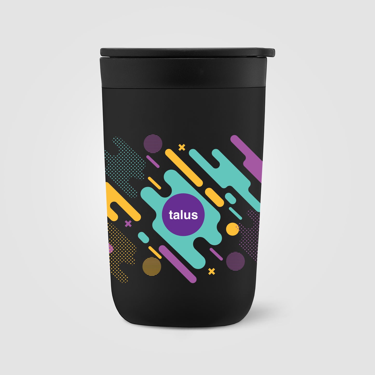 Black (Lid) Discovery - 14 oz. Double Wall Tumbler with Recycled RPP Liner