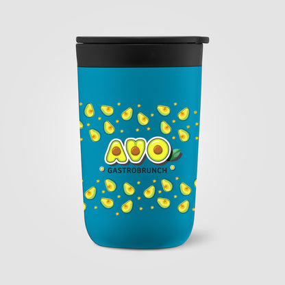 Black (Lid) Discovery - 14 oz. Double Wall Tumbler with Recycled RPP Liner