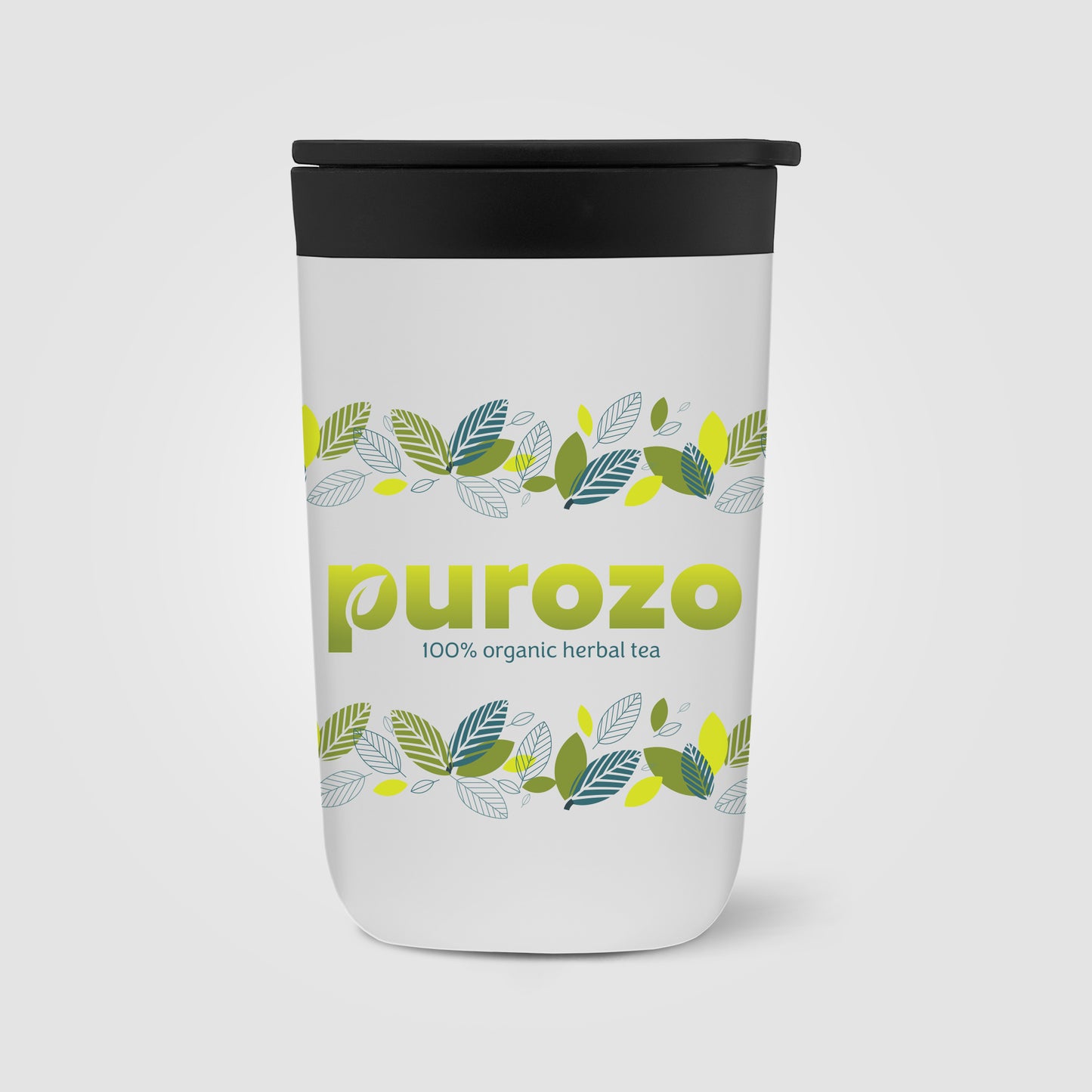 Black (Lid) Discovery - 14 oz. Double Wall Tumbler with Recycled RPP Liner