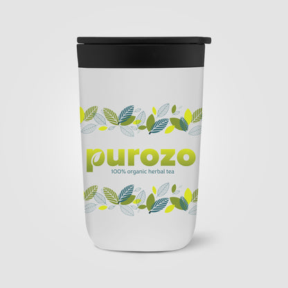 Black (Lid) Discovery - 14 oz. Double Wall Tumbler with Recycled RPP Liner