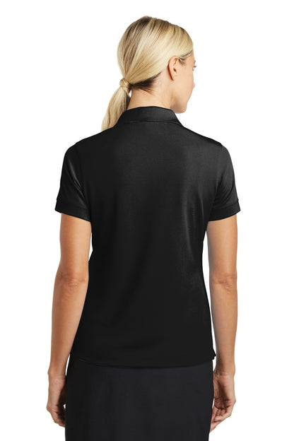 Black Nike Women's Dri-FIT Classic Polo. 286772