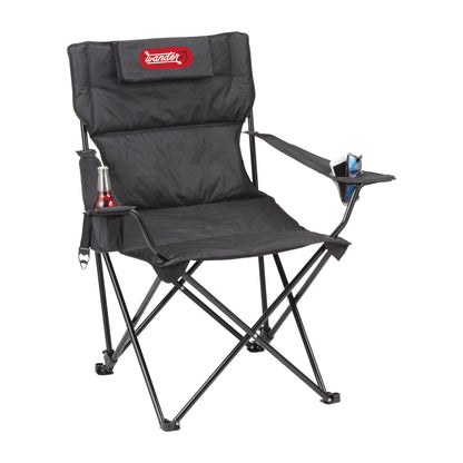 Black Premium Padded Reclining Chair (400lb Capacity)