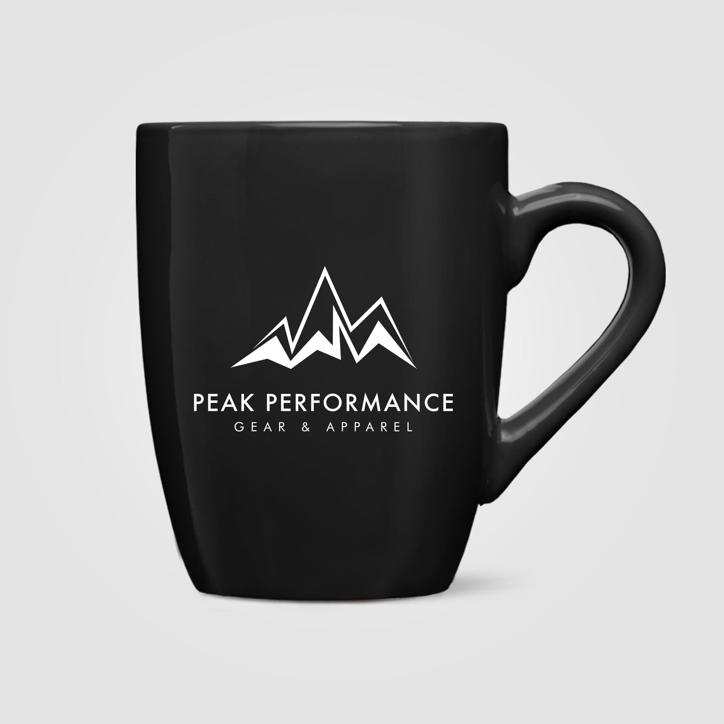 Black (Product) 13 oz. Ceramic Bistro Mug - Classic