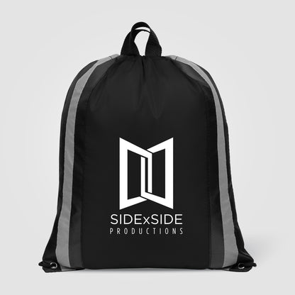 Black (Product) Klondike - Drawstring Backpack - 210D Polyester
