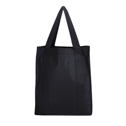 Black (Product) North Park - Non-Woven Shopping Tote Bag plain