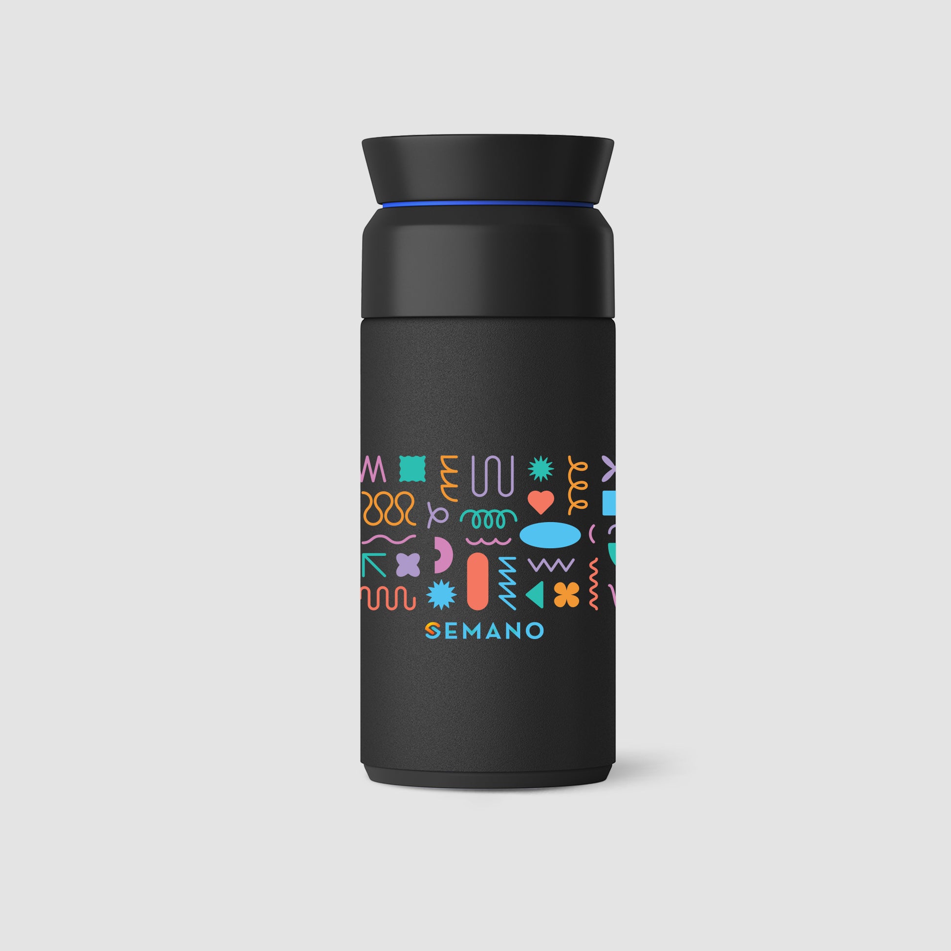 Black (Product) Ocean Bottle Brew Flask 12 oz
