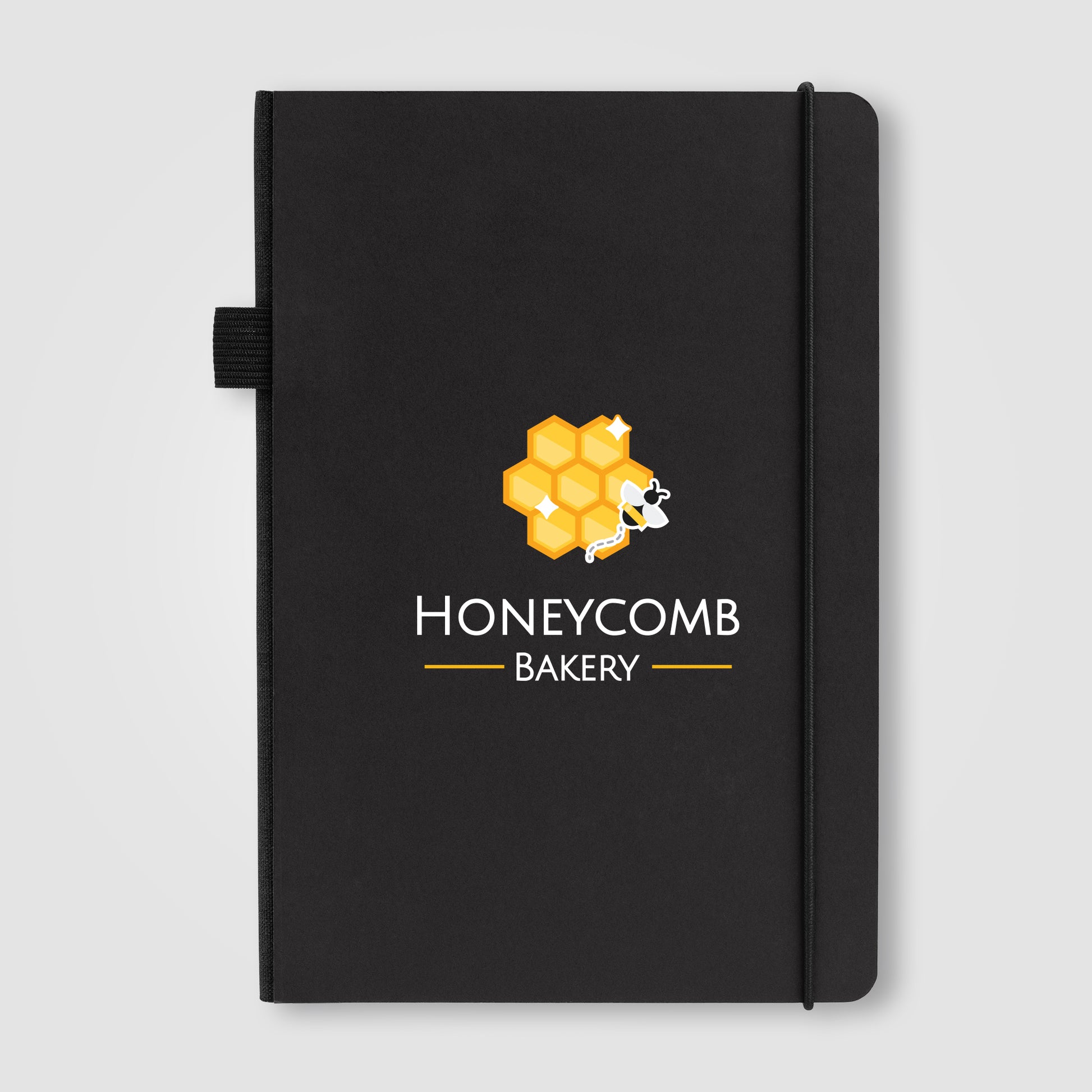 Black (Product) Recycled Kraft Paper Cover Journal - A5 5.9'' x 8.3''