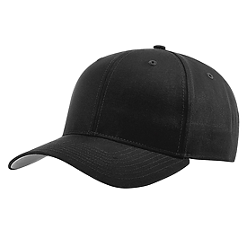 BLACK Richardson Pro Twill Snapback Cap