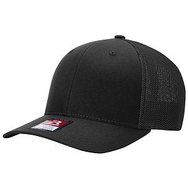 BLACK Richardson R-Flex Trucker Cap