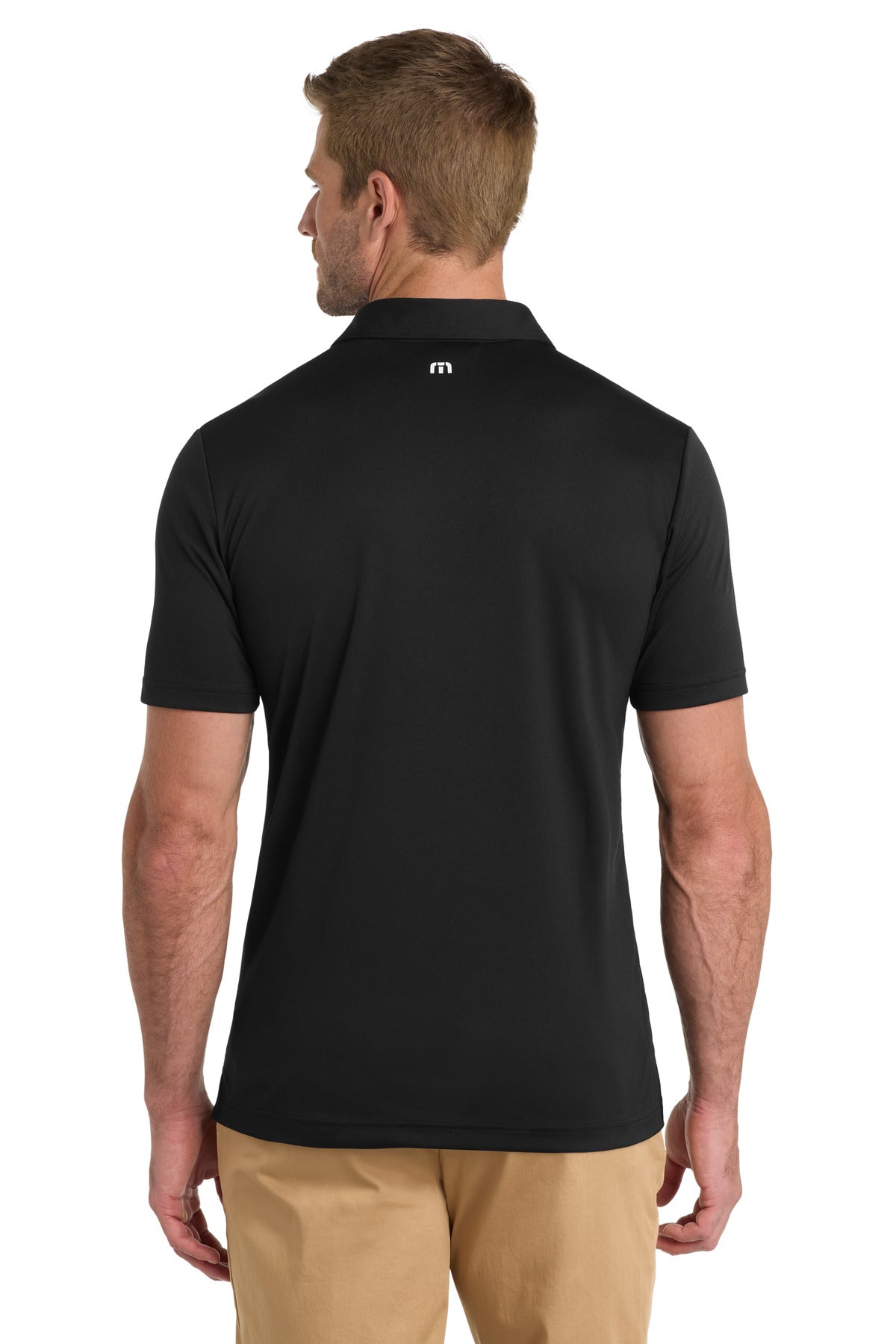 Black TravisMathew Coto Performance Polo. TM1MU410
