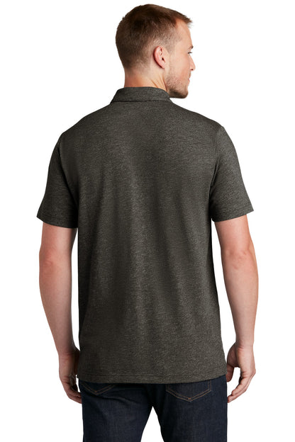Black Twist New Era Slub Twist Polo NEA301