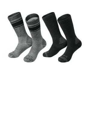 Blk/Char Carhartt Heavyweight Crew Sock (4-Pack) CTSC1054