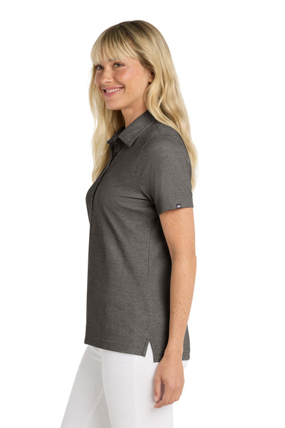 BlkHthr TravisMathew Women's Oceanside Heather Polo TM1WW002