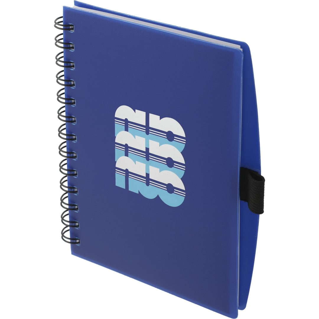 Blue 5.5" x 7" FSC® Mix Coordinator Spiral Notebook