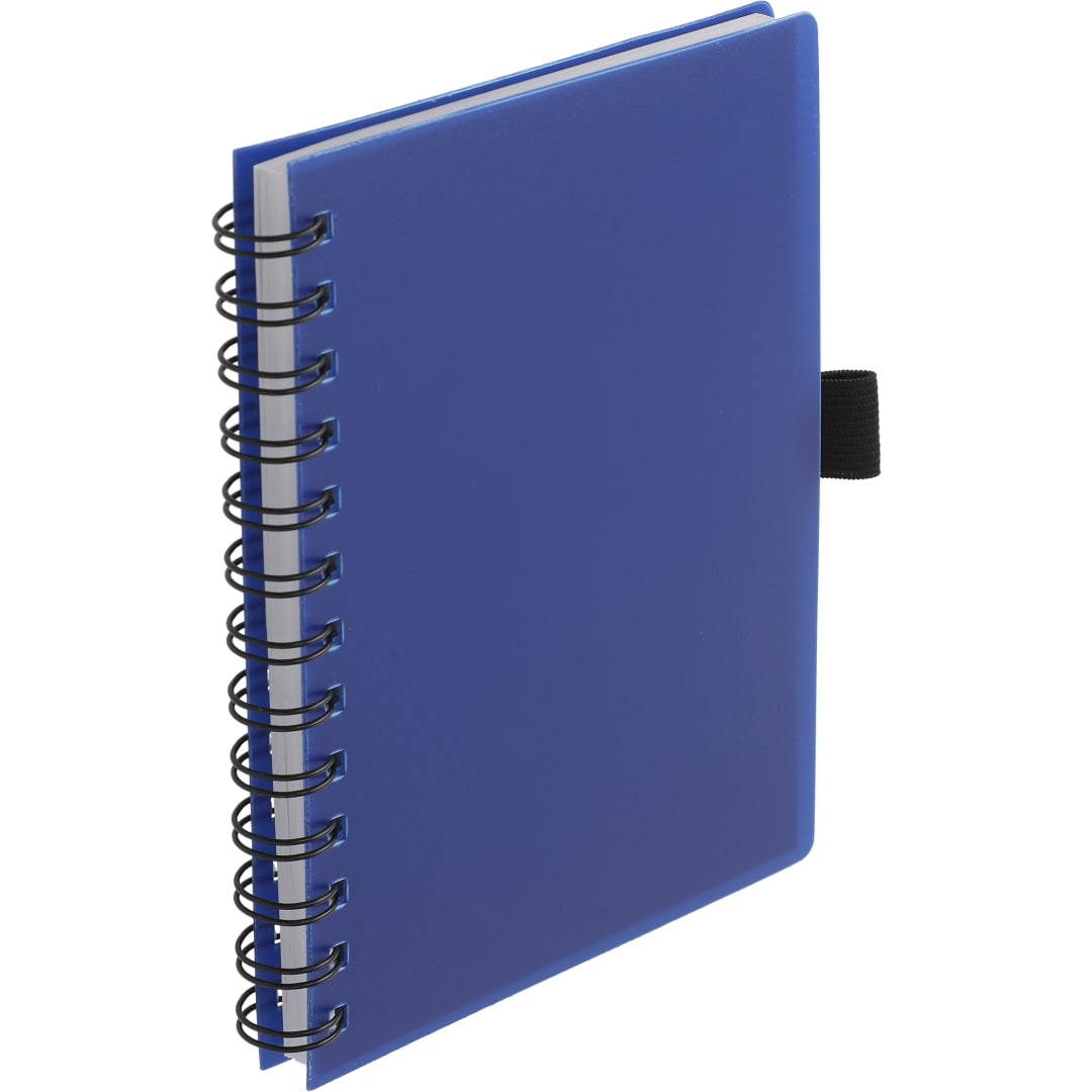 Blue 5.5" x 7" FSC® Mix Coordinator Spiral Notebook