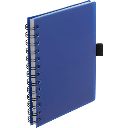 Blue 5.5" x 7" FSC® Mix Coordinator Spiral Notebook