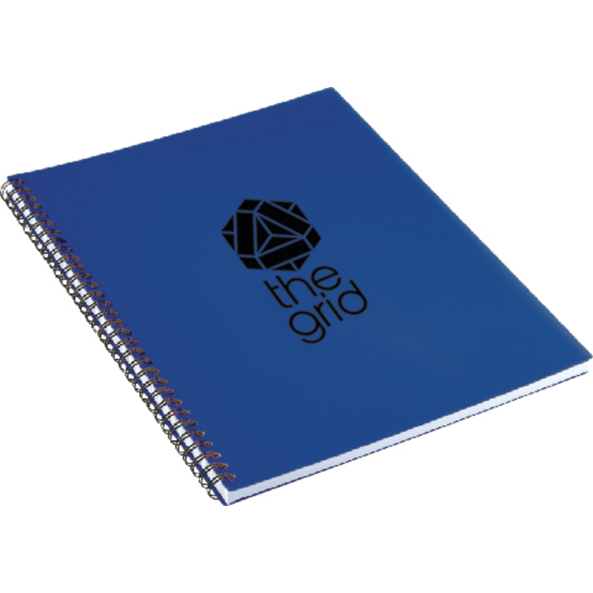 Blue 8.5" x 11" FSC® Mix Lg Business Spiral Notebook